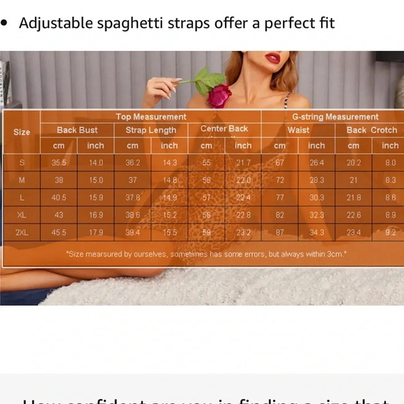 New!! Women’s babydoll sexy nightgown blue with white polka dots XXL - Picture 7 of 7